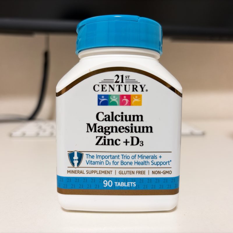 21st Century Calcium Magnesium Zinc + D3
